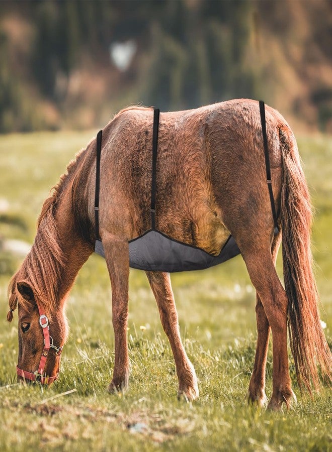 FONDOTIN Horse Belly Guard Sheet Protective Cover Breathable Mesh Horse Sheath for Outdoor Riding and - Image 5